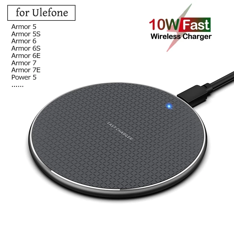 

10W QI Wireless Charger Pad For iPhone 11 Xs Max X XR 8 Plus Fast Charging For Samsung Note 9 Note 8 S10 Quick Induction Charger
