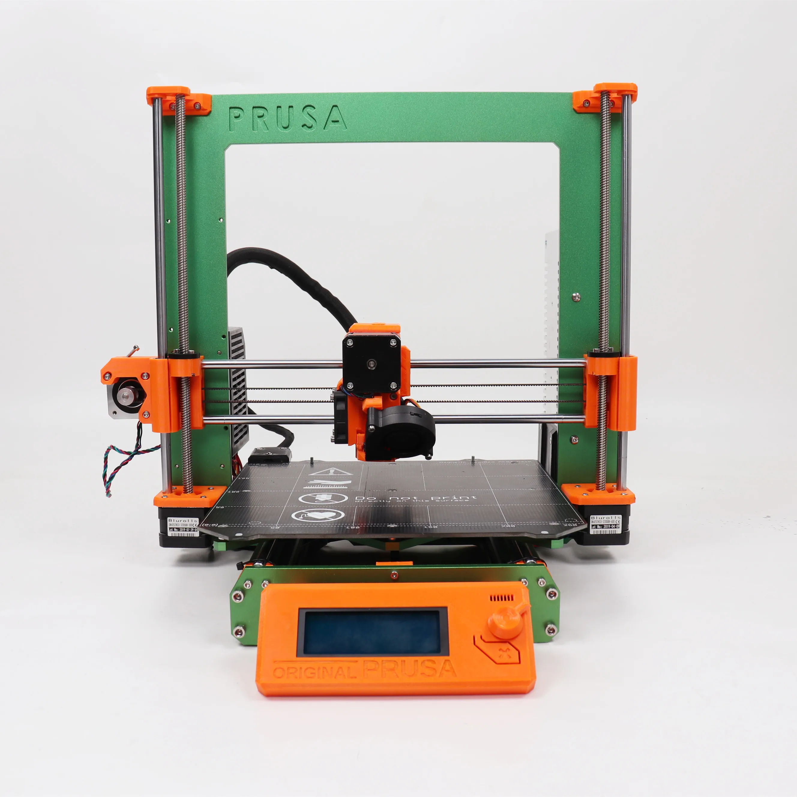 Цветной принтер Prusa i3 MK3S с рамкой полный комплект Einsy Rambo Sunon ремень гайки
