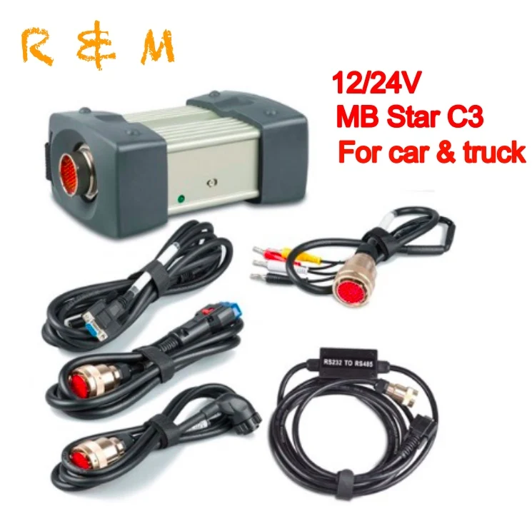 Топ для star de diagnosis c3 car/truck mb Диагностический сканер obd2 мультиплексор Инструмент