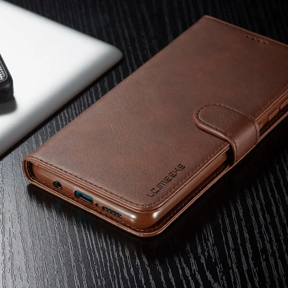 Кожаный флип кошелек чехол для телефона Xiaomi Redmi 7 7A 8 8A с подставкой Магнитный s
