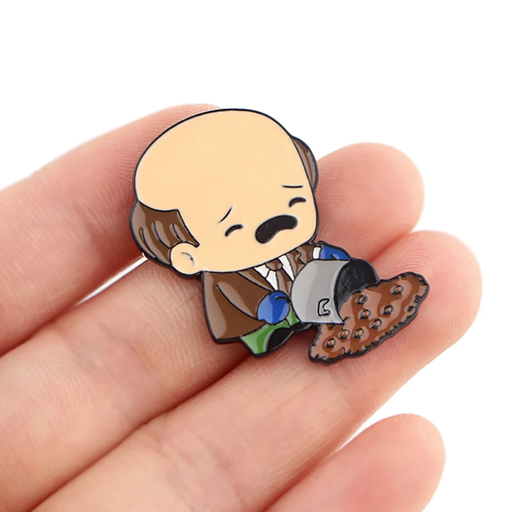 

DZ1488 Funny Man Creativity Enamel Pins Badge for Backpack Collar Lapel Pin Hat Jewelry Birthday Gifts for Friends