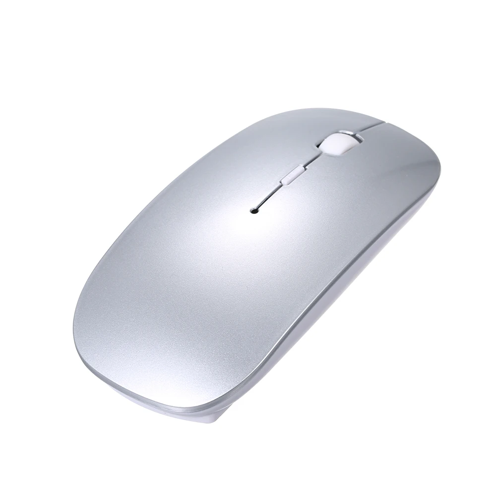 

Portable 2.4GHz USB Optical Mice Silent Dual Mode Wireless Mouse BT Mouse Rechargeable Ergonomic for PC Laptop