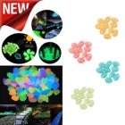 Садовые камни, светящиеся камни, камешки для пешеходных дорожек, декор для улицы, 10P, камешки для украшения аквариума, разные цвета