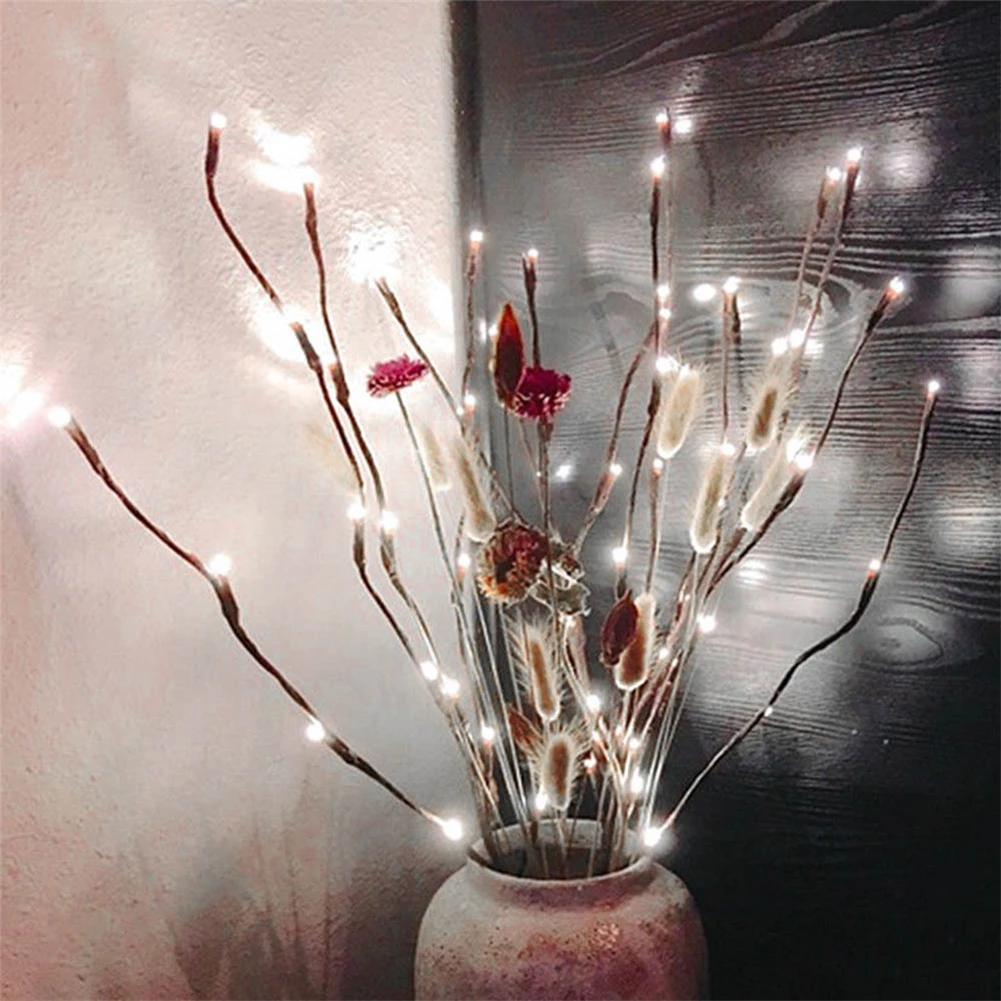 77 см 20LED искусственный веточный светильник для дерева светодиодный Сказочный