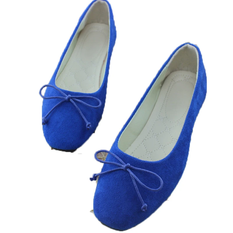 Осень на плоской подошве Балетки круглый носок Прямая поставка Удобная обувь