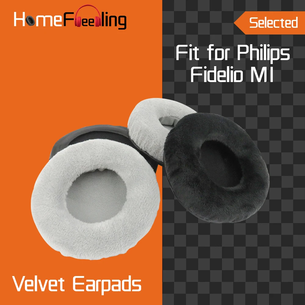 

Homefeeling Earpads for Philips Fidelio M1 Headphones Earpad Cushions Covers Velvet Ear Pad Replacement