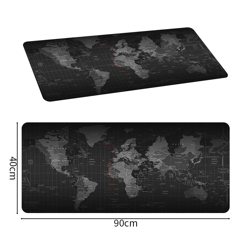 

Big Mouse Mat Computer Mousepad Gaming Mouse Pad Large Mouse Pad Carved World Map Mouse Pad Desktop Keyboard Mat Mice