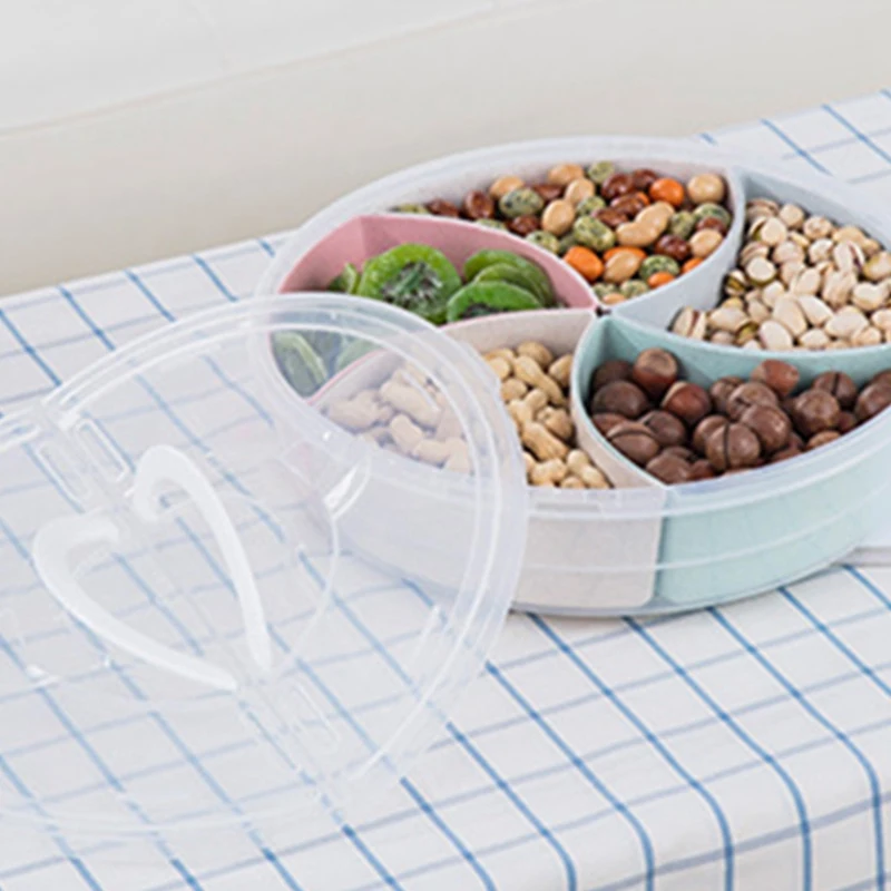 Двухслойная коробка для хранения конфет с крышкой Рождественский подарок