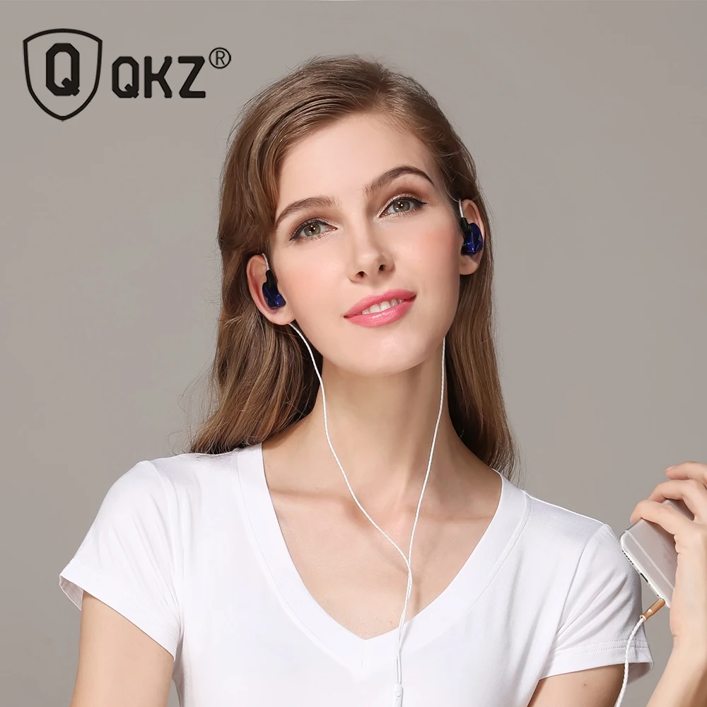 QKZ CK5 проводные наушники стерео Гонки спортивных In Ear тяжелый бас гарнитура