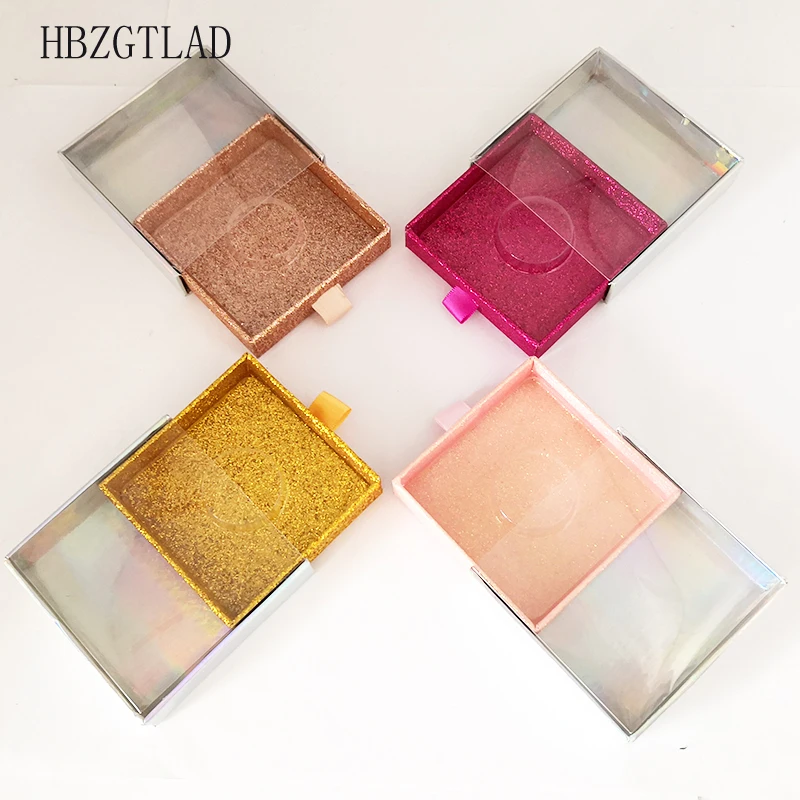 

20pcswholesale false eyelash packaging box mink lash boxes customize private logo rectangle magnetic cosmetic case empty storage