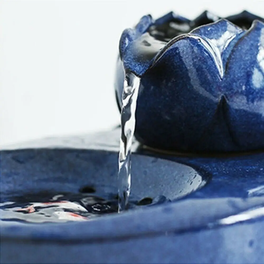 Автоматический Электрический керамический фонтан для кошек и собак миска