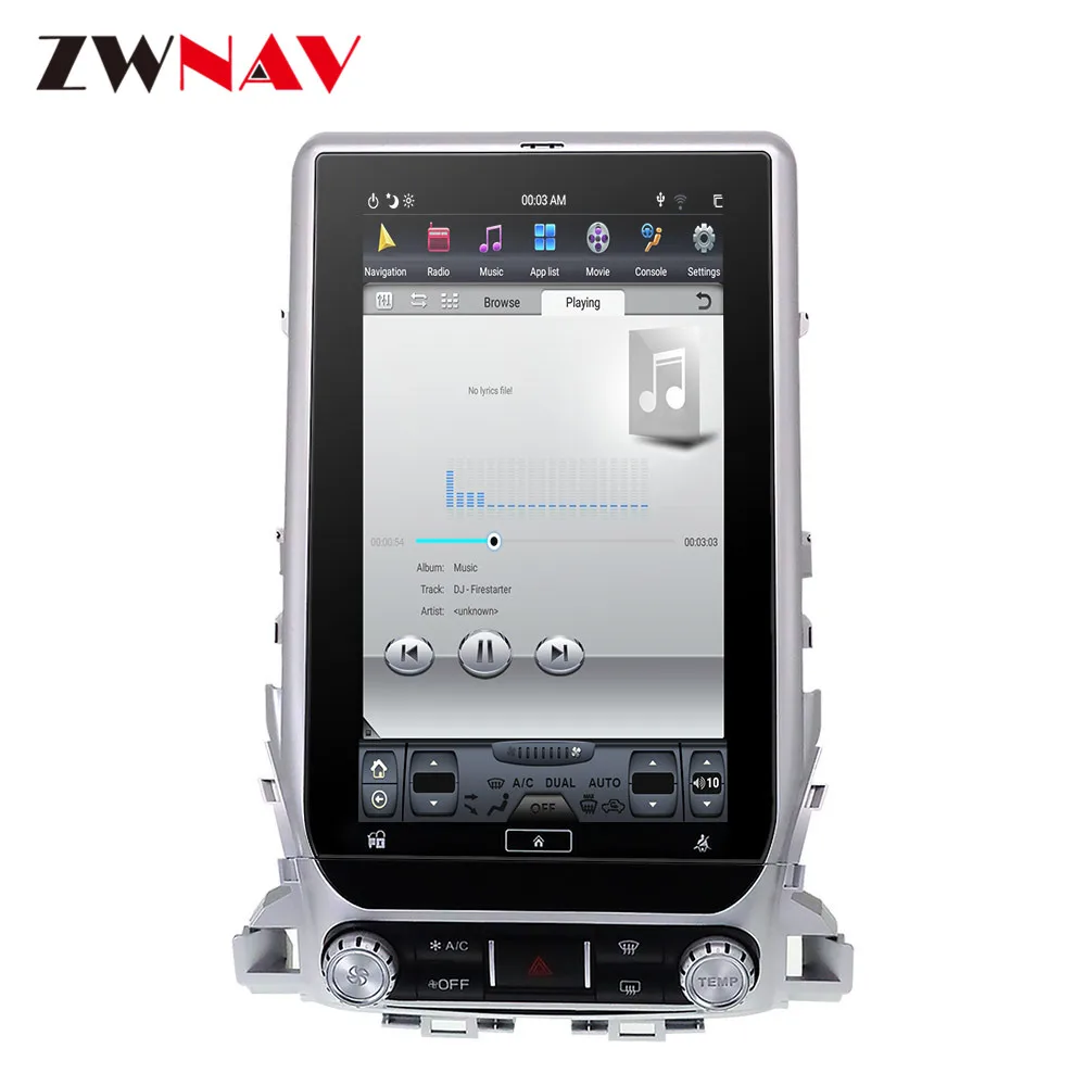 13," Android 9,0 DSP Автомобильный gps навигатор для TOYOTA LAND CRUISER LC200- мультимедийный плеер радио магнитофон головное устройство