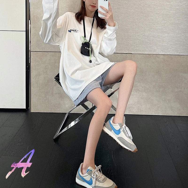 

Oversize Ader Error Sweatshirt Men's Women's High Quality Offset Printing Round Neck Pullover Adererror Trendy Streetwear