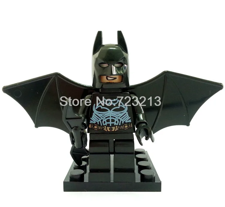 Batman Одиночная змея глаза Джейсон Тодд КРОК Бэтмен, Бэйн Aqualad удар задницы строительные блоки супер герой D845 D840 D856 Кирпичи Игрушки - Цвет: Batman