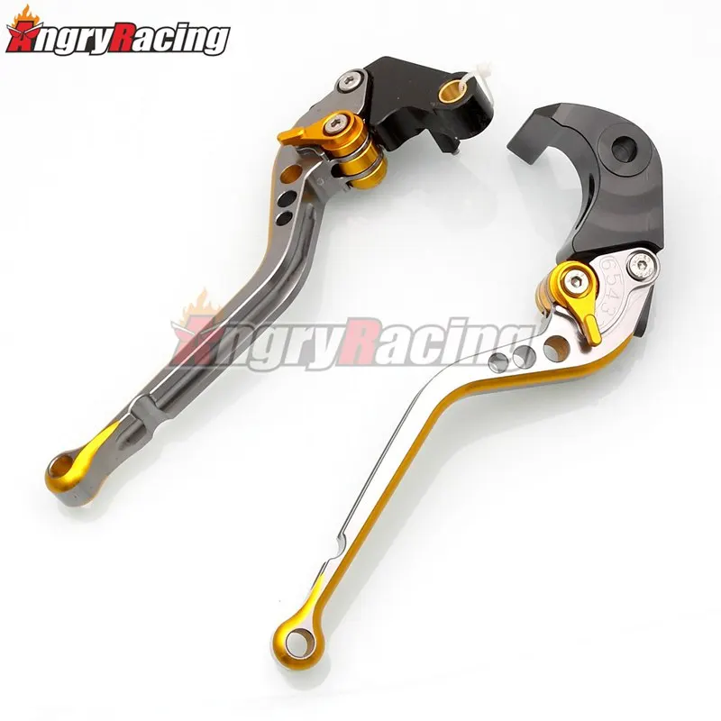 Набор двухцветных алюминиевых тормозных рычагов сцепления из титана и золота с