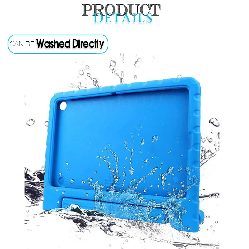 

Case iPad Air 2020 10.9 Child Green Eco-Friendly Non-toxic EVA Handheld Case Cover iPad Air 4 Soft Full Protective Case shell