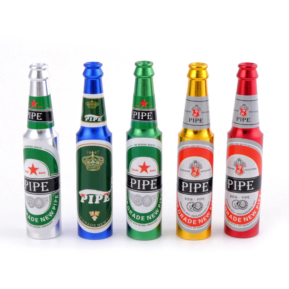 Мини Пивная курительная трубка металлические ТРАВЫ ТАБАК трубки хранение