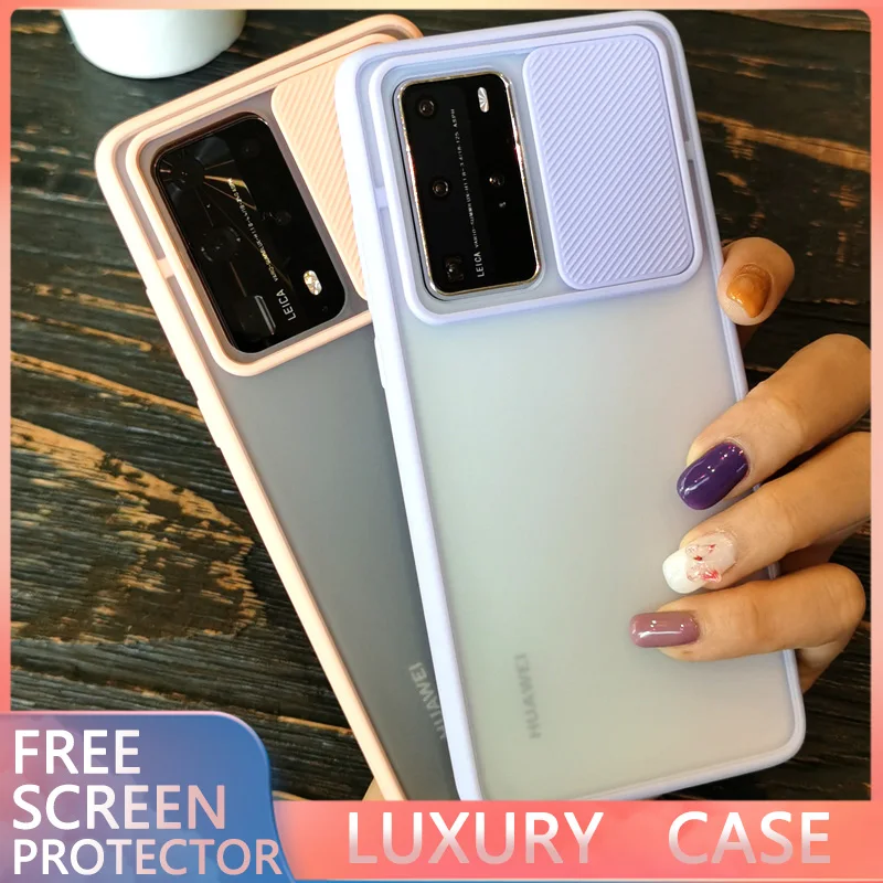 Роскошный чехол MUSUBO для Huawei P20 P30 P40 Pro Nova6 Mate30 противоударный телефона прозрачный