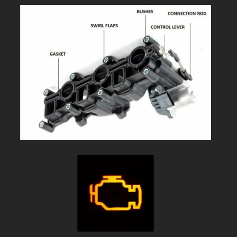 

for Touareg A-U-D-I 2.7 3.0 TDI INTAKE MANIFOLD REPAIR KIT A4 A5 A6 A8 Q7 059129711 059129712