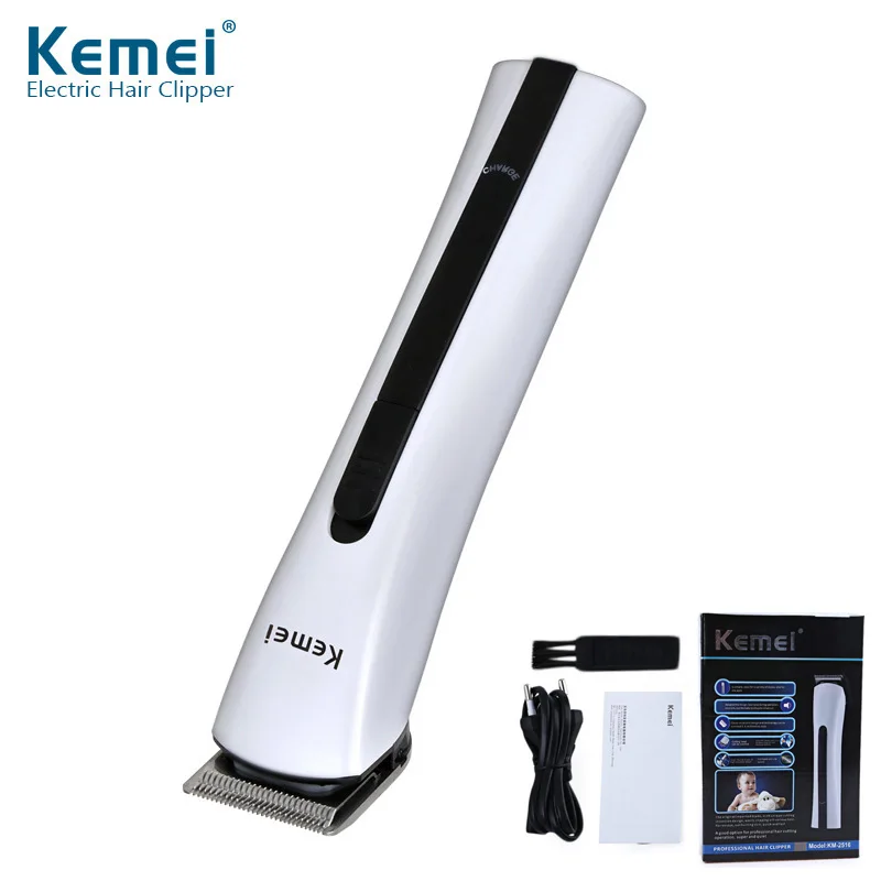 Kemei аккумуляторная машинка для стрижки волос детей триммер домашних животных