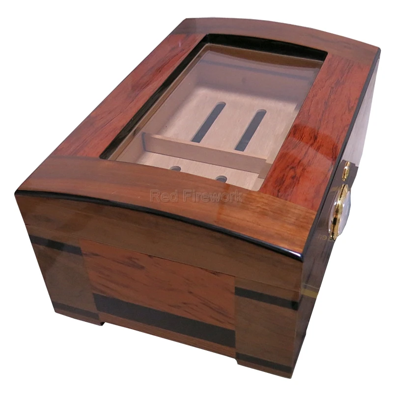 Фото COHIBA Cedar Wood стеклянный дисплей чехол для сигар Humidor деревянная коробка хранения COHIBA Cedar Wood стеклянный дисплей чехол для сигар Humidor деревянная коробка хранения