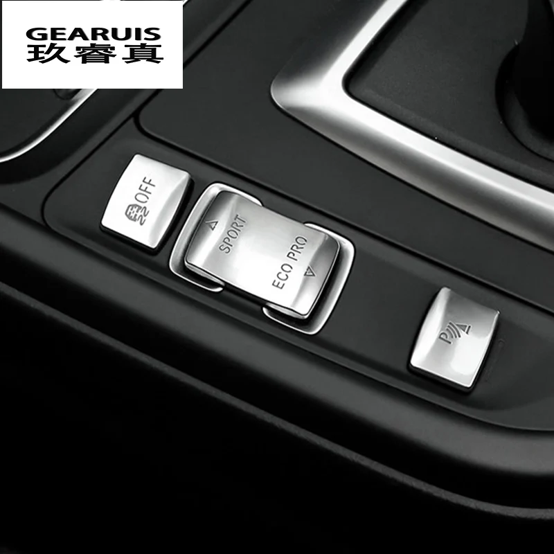 Стайлинг автомобиля центральный ручной тормоз автомобильная кнопка