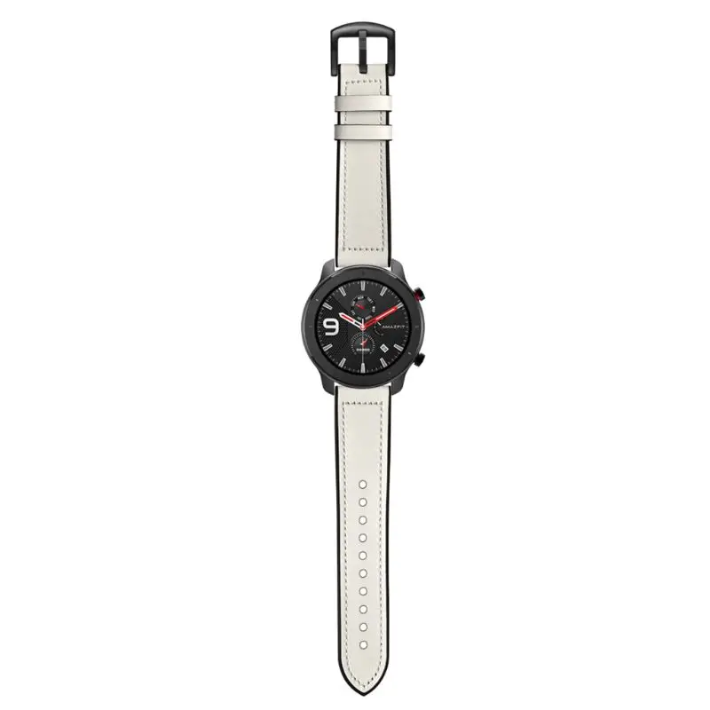 1 шт. ремешок для часов из натуральной кожи ремешок для AMAZFIT GTR 42 мм/47 мм Смарт-часы