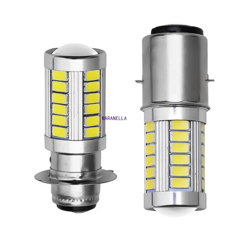 1 шт х PX15D P15D 33 SMD H6M светодиодный Ba20d 5630 туман светильник лампа авто мото велосипед