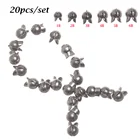 20 шт.компл. рыболовные свинцовые грузила, рыболовные снасти