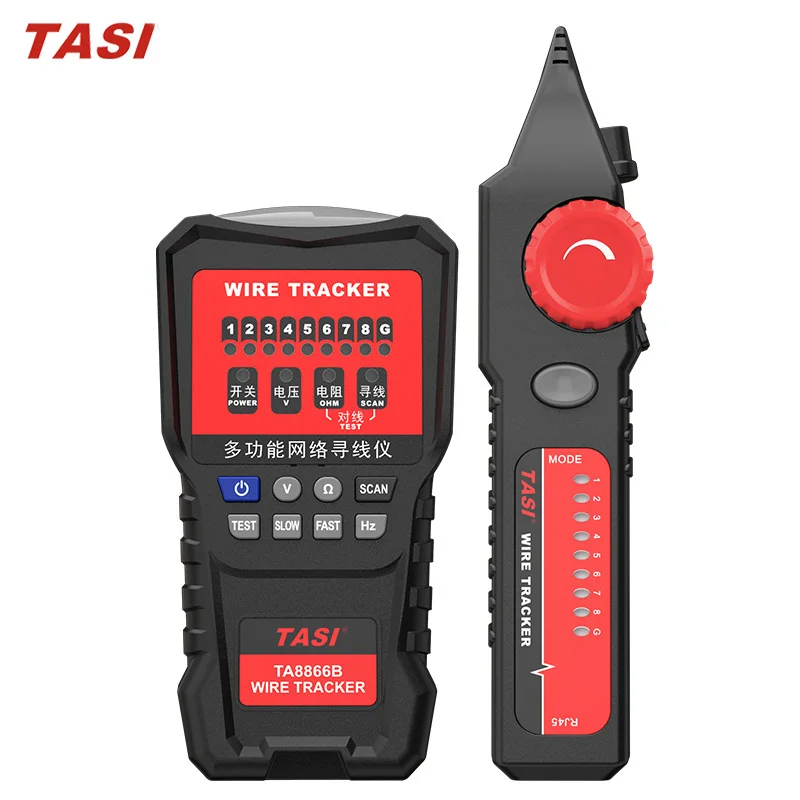 

High Quality TA8866B RJ11 RJ45 8P 6P Telephone Wire Tracker Network Cable Tester Detector Line Finder