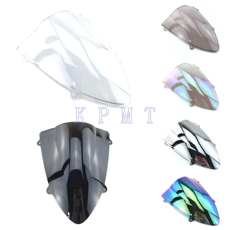 Ветровое стекло с двойным пузырьком для Kawasaki Ninja 250 EX250R 250R 2008 2009 2010 2011 2012 EX ZX Smoke| |