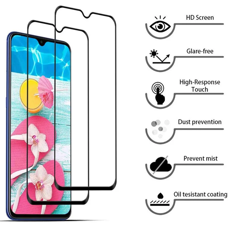 9D полное покрытие из закаленного стекла для OPPO A83 F7 Realme 5 Pro F11 Pro A1k A5s AX5s AX5 AX7 A9X Защитная пленка для экрана