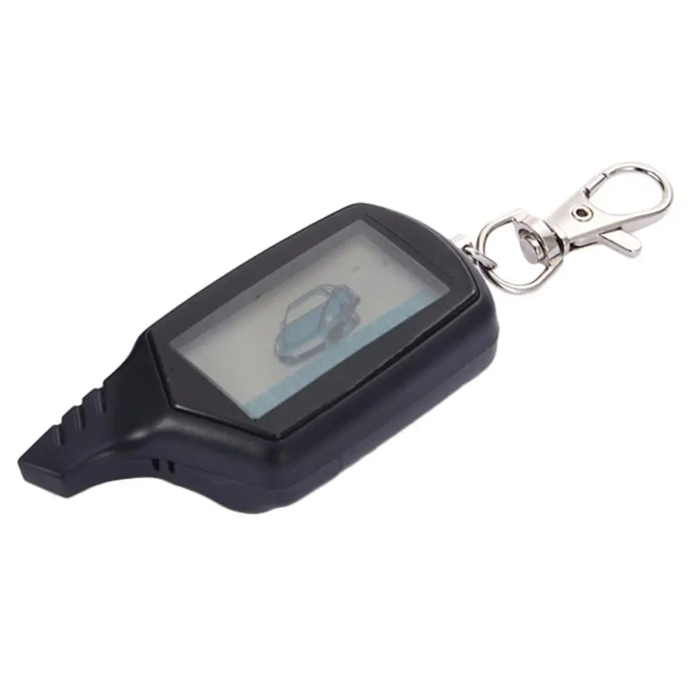 B9 Two-way Car Alarm Burglar System Keychain Anti-theft LCD Remote Control Key Fob with Start | Автомобили и мотоциклы