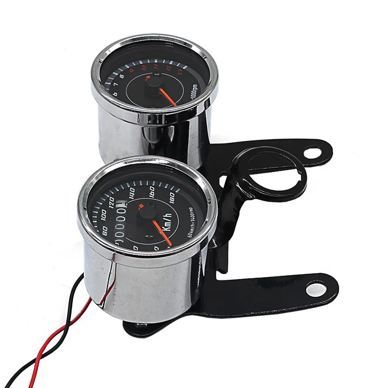 Motorcycle LED Instrument Mechanics Tachometer Speedometer Gauge Scooter for Honda Cm125 Cbt125 Kawasaki Suzuki GN125 150 Retro |