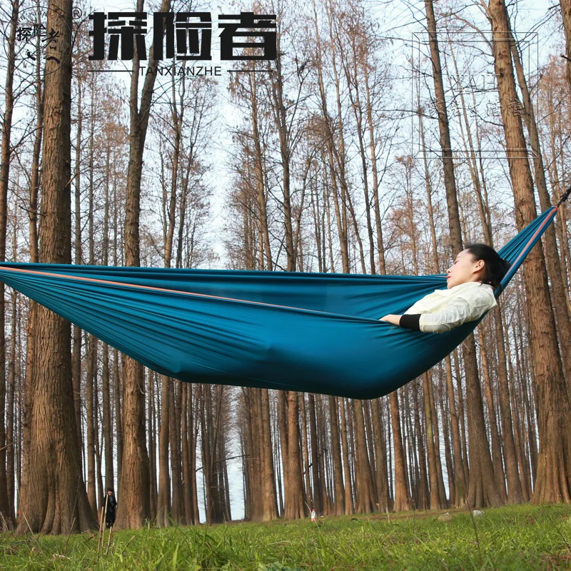 

Открытый двойной гамак для кемпинга для взрослых для альпинизма и отдыха гамак из парашютной ткани