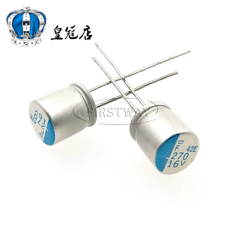 10 шт. 16V270UF 8*9 270 мкФ 16V мм|Индукторы| |