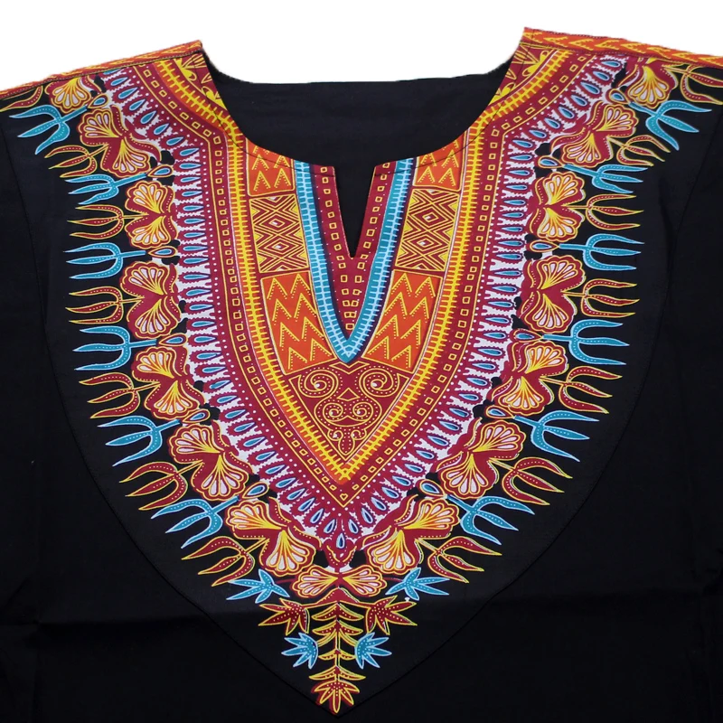 

2019 New Design African Black colors Dashiki Suit Shirt Muslim Casual Cotton india Clothes