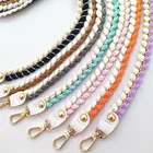 Тканый Сменный ремень для сумки, 80100120 см, с ручками, модная вязальная шерсть, аксессуары для сумок