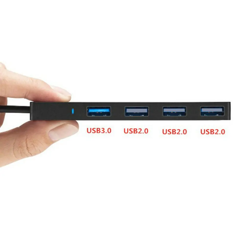 Lightweight Practical USB3.0 HUB High-speed 3.0 Splitter One Drag Four Usb Ultra-thin Usb2.0 Hub | Обустройство дома