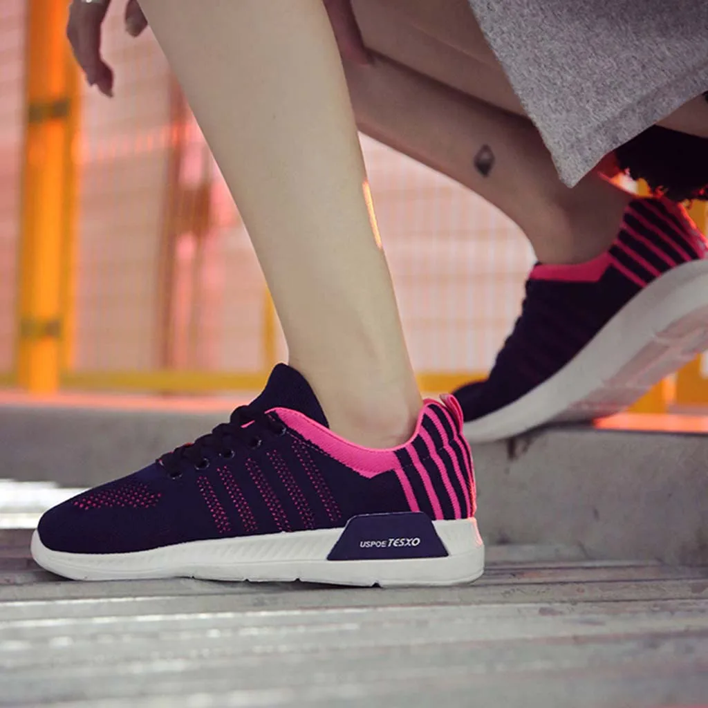 Женские беговые кроссовки четыре сезона дышащая Спортивная обувь для женщин