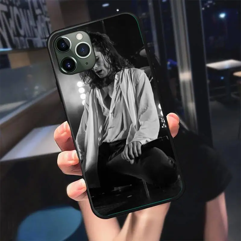 

Maneskin Damiano David Phone Case For Black-Iphone 5 5s se 6 6s 7 8 11 12 X Xs Xr Pro Plus Max Mini Cover