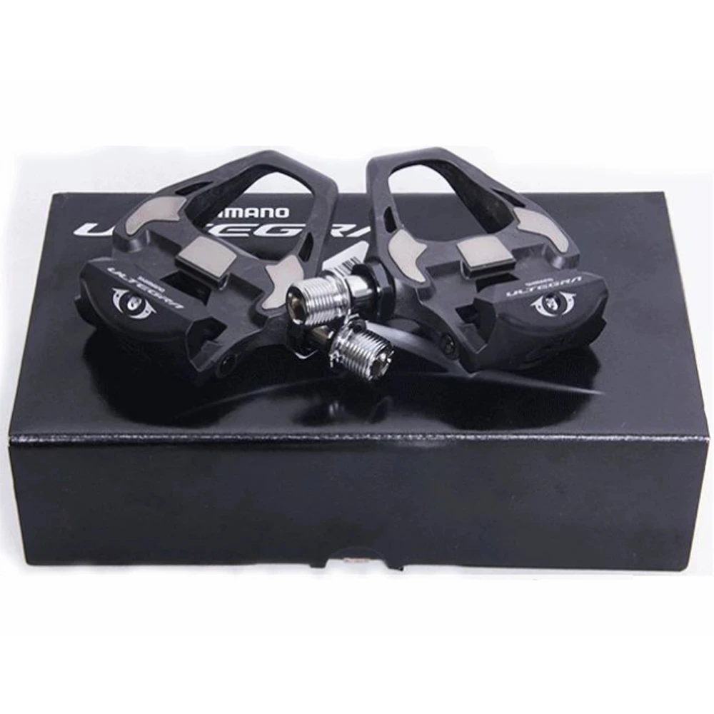 

New Ultegra PD-R8000 SPD-SL Carbon Road Bicycle Bike Pedals Clipless Pedals with SPD-SL R8000 Cleats Cycling Pedal SM-SH11 box