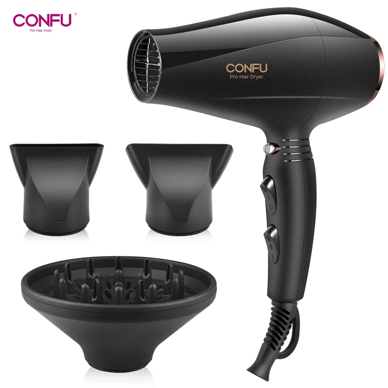

CONFU 2300W Ionic Salon Hair Dryer Professional Electric Hairdryer Barber Salon Styling Tools Fast Blow Dryer Drying 100-240V