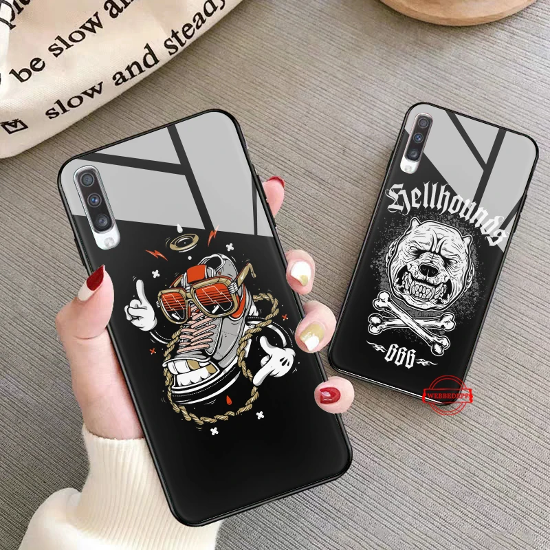 

Pit Bull Lovely Pet Dog Glass Case for Samsung S7 Edge S8 S9 S10 Plus A10 A20 A30 A40 A50 A60 A70 Note 8 9 10