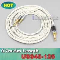 16 core occ silver plated headphone cable for oppo pm 1 pm 2 planar magnetic 1more h1707 ln007050