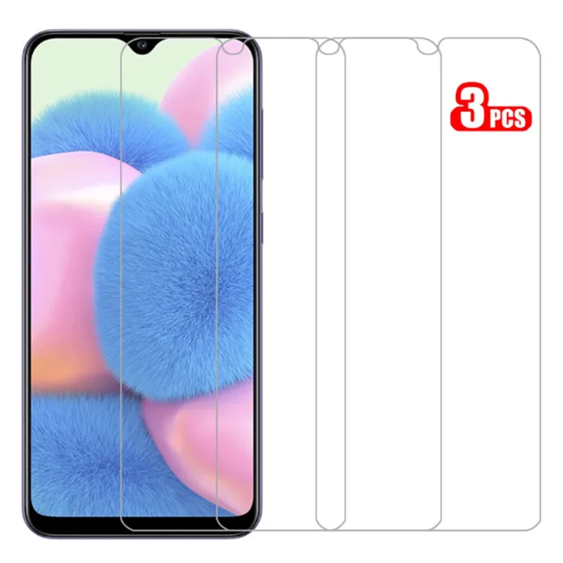 

3Pcs Protective Glass For Samsung a50s A30 S A51 A31 A10s galaxy A30 A50 A51 5G Screen Protector on Samsung A11 A21 A71 A41