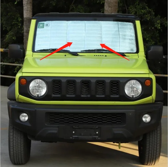 Набор солнцезащитных экранов для ветрового стекла Suzuki Jimny JB64 JB74 2018-2021, анти-УФ солнцезащитные шторки, козырек-блокировщик солнца.