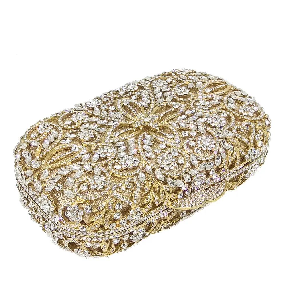 

hot sale Rhinestone Clutch Party Bag Women Wedding Bag Party Bag Party bag Crystal jaw-dropping color handbag