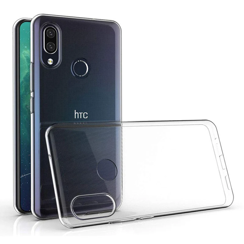 Прозрачные силиконовые чехлы для HTC U19E Мягкий ТПУ чехол на заднюю панель