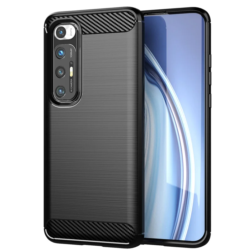 For Cover Xiaomi Mi 10S Case For Mi 10S Capas Silicone Rubber Shockproof Back Bumper Soft Coque TPU Cover For Mi 10S 10 S Fundas